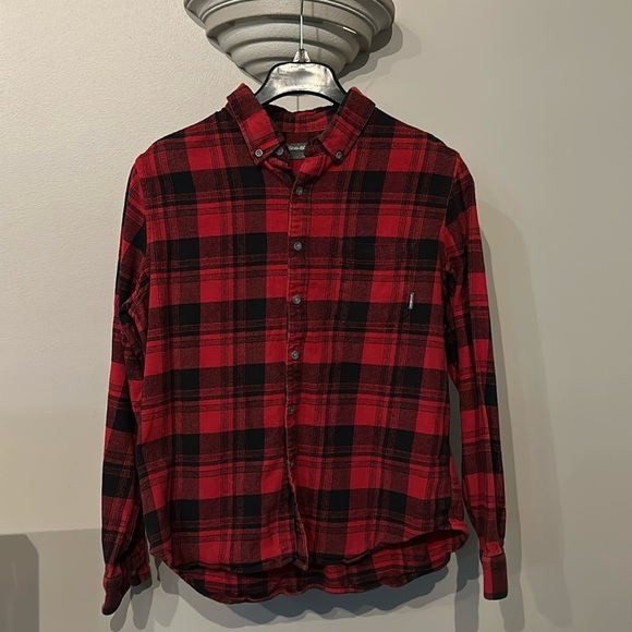 Eddie Bauer Other - Eddie Bauer buffalo plaid Red and Black Plaid Men's Shirt